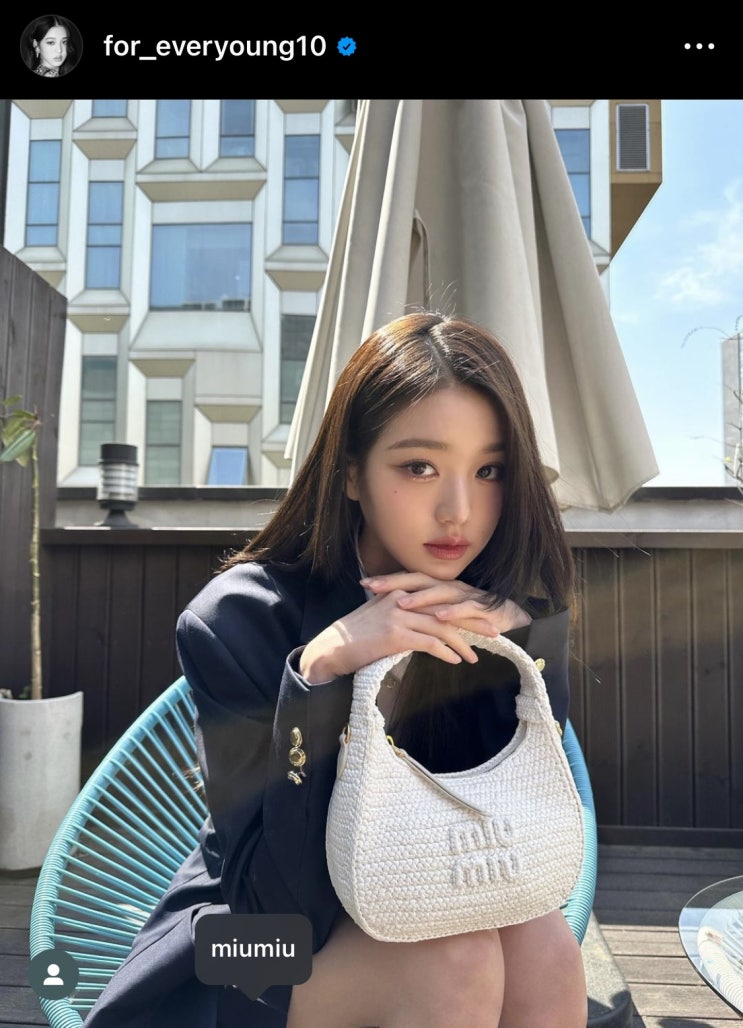  컴백 아이브 기념 장원영 미우미우 최근 엠버서더 활동 모음