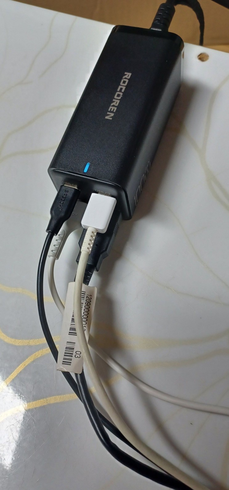 100W PPS USB C타입 4포트 고속 멀티 충전기 어댑터 내돈내산 추천