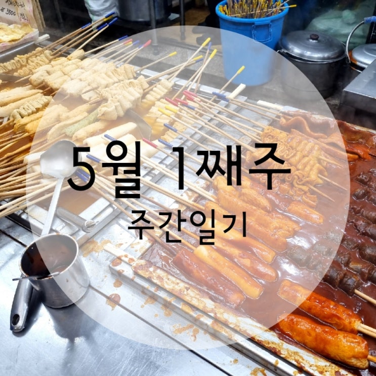  5월 1째주 주간일기 ( 대구 서문시장 )
