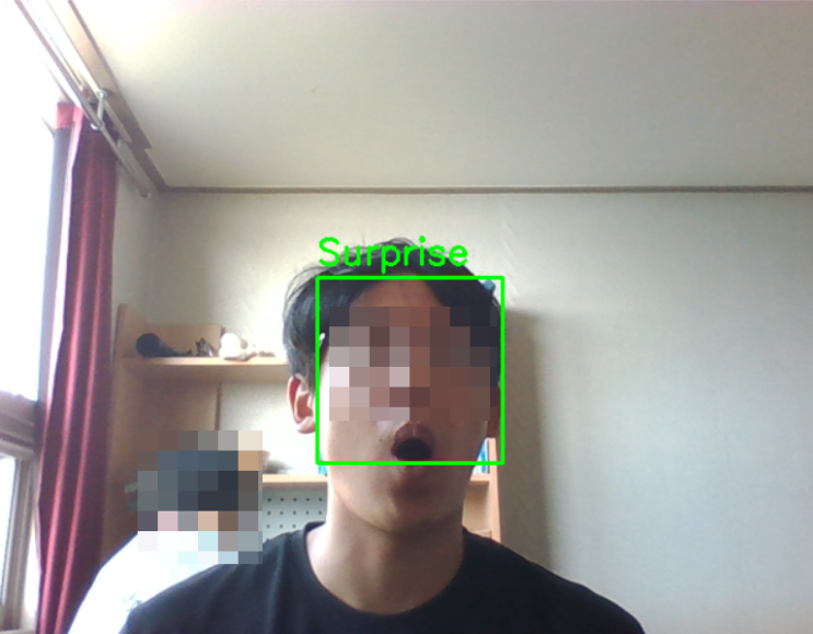 OpenCV 실시간 얼굴 표정 인식 파이썬