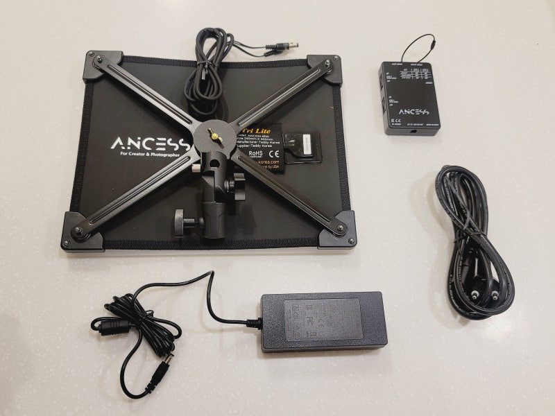 지속광조명 안세스45조명 소프트박스 세트 사용후기 ANCESS45