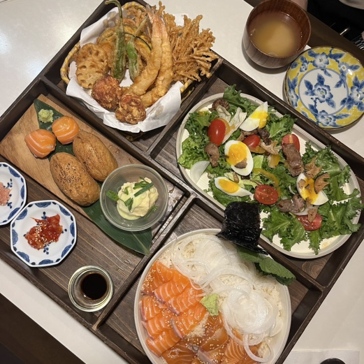  가로수길 가성비 맛집 텐동 먹으러 온기정 | 신사동 일식