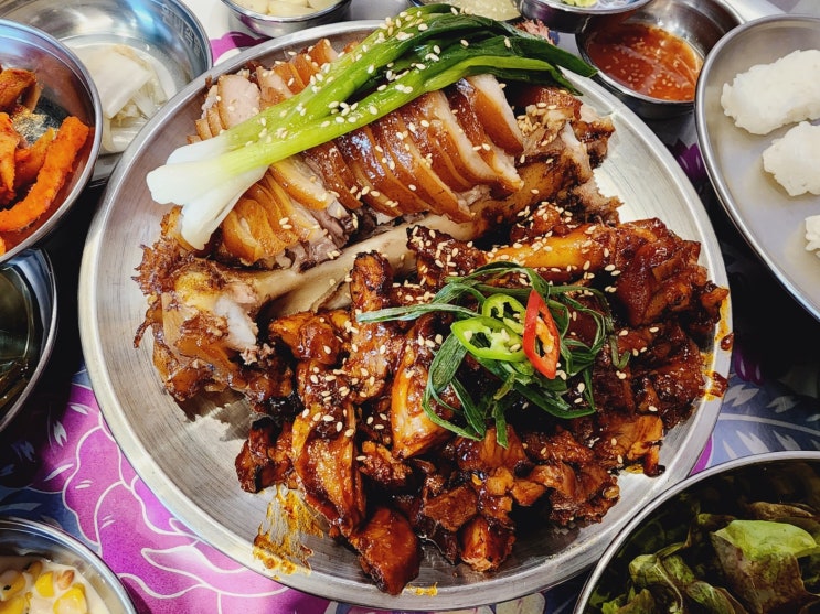  동래 술집 추천! 상차림 구성이 좋은 완미족발 부산동래점