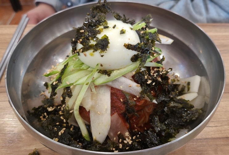  송파구 마천동 동네 맛집! 메밀물막국수&메밀비빔막국수 최가네 막국수순대국