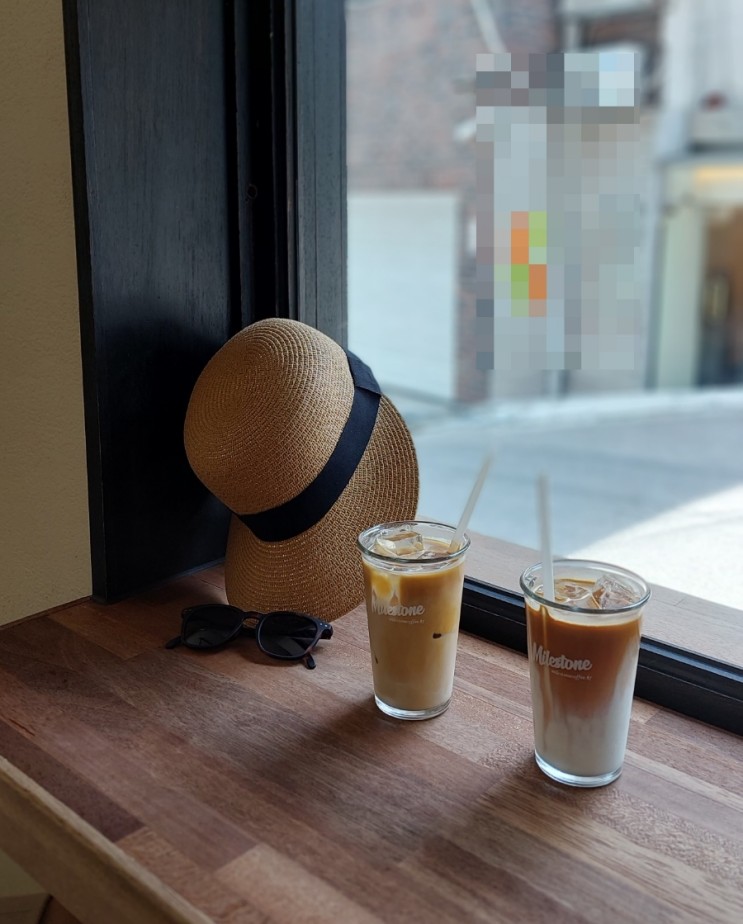 [이태원 카페 한남동 카페] 마일스톤 커피 한남점 커피 찐 맛집
