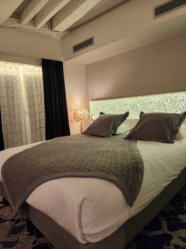  프랑스 파리 여행 숙소추천, 호텔 샤바넬 (Hotel Chavanel) 디럭스 더블룸