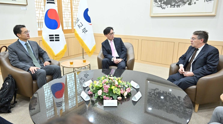 외교부 1차관, 미 싱크탱크 전문가 면담 외교부 1차관, 미 싱크탱크 전문가 면담