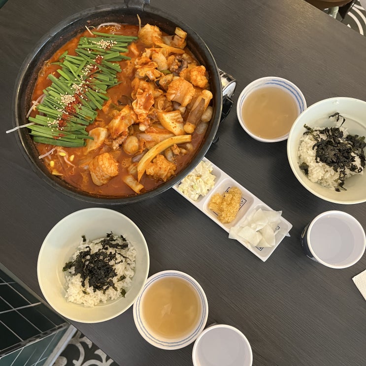  성수전골맛집 매콤하면서 감칠맛나는 국물음식 그리울때 낙곱새맛집 대낚식당