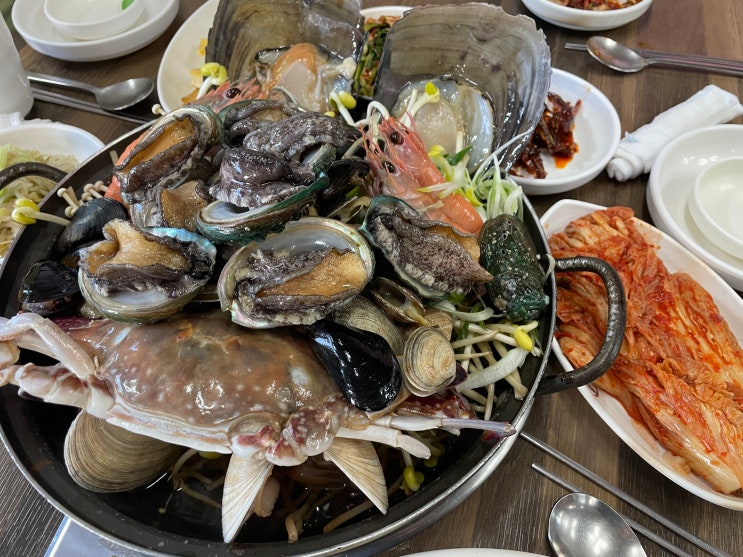 서귀포 맛집 :: 서귀포 올레시장 여행! 이어도전복해물전문점
