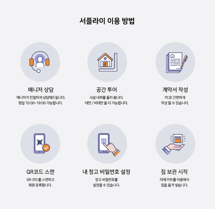  '공유창고 서플라이' 이용안내