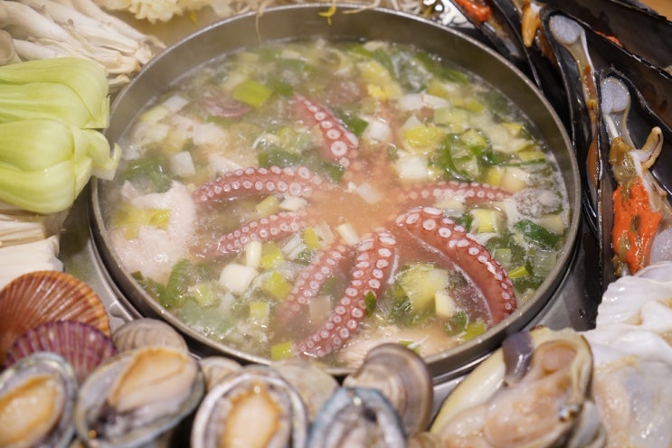  마포공덕역맛집 해신탕으로 푸짐하게