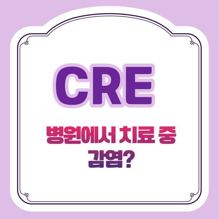  CRE 감염으로 격리치료가 필요하다면? 수도권 근처 경기도 일산 요양병원