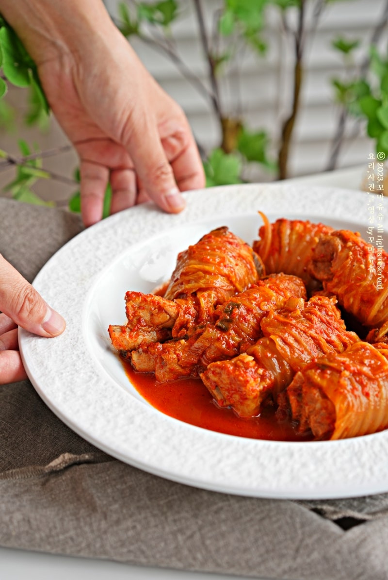 돼지고기 김치찜 레시피 묵은지 등갈비 김치찜 만들기 김치 등갈비찜 집밥 저녁메뉴 추천 등....