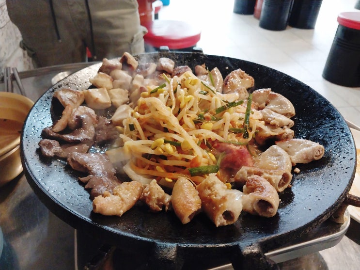  부천역 소곱창 맛집 '남도뽀글이'는 라면 서비스도 있다는 사실~(ft.셀프라면기계)