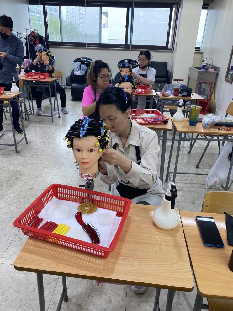  동대문 국비미용학원 :: 헤어자격증 시험 준비! 시내코스 평생교육원