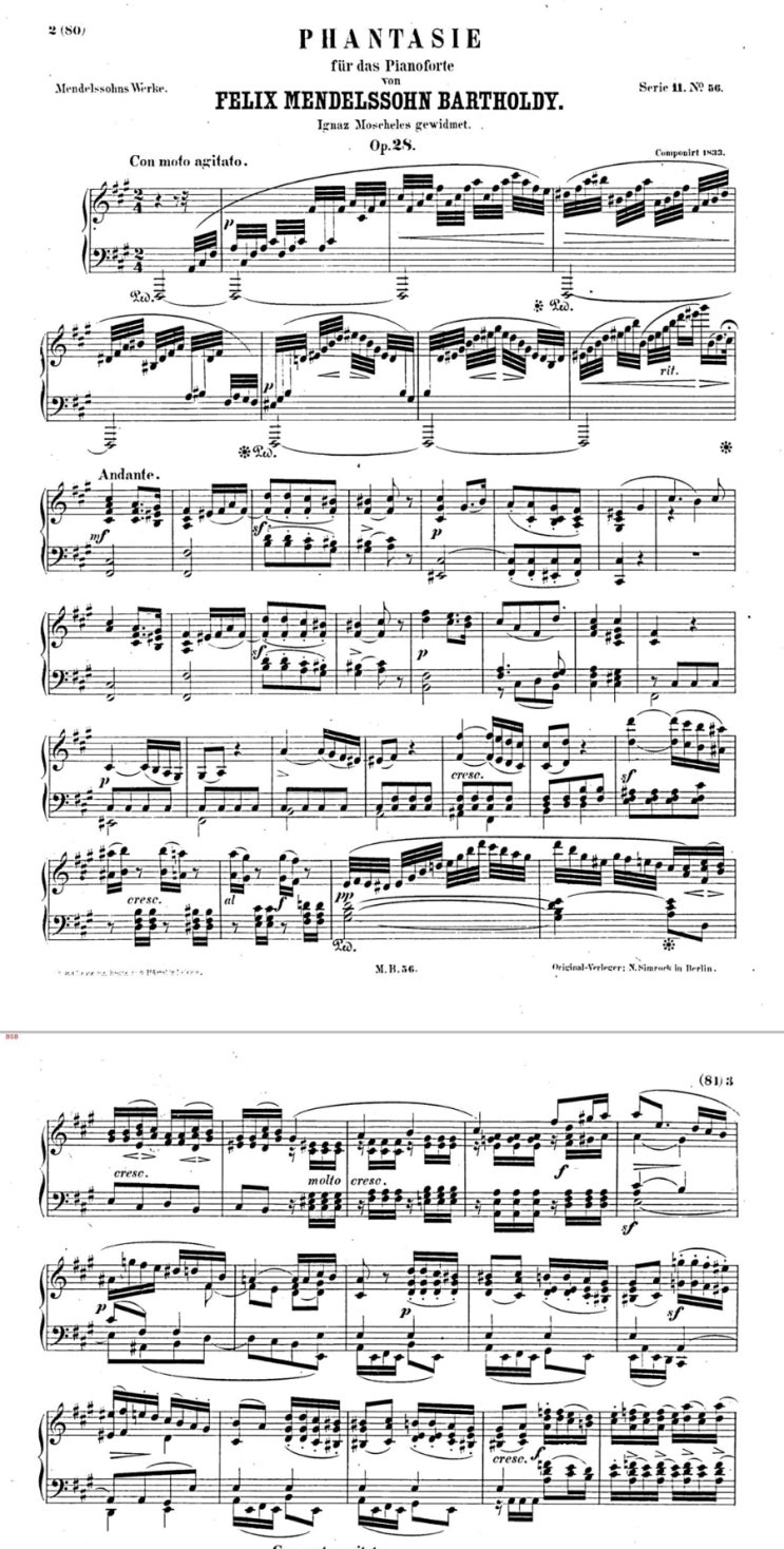 Murray Perahia / Felix Mendelssohn, Fantasy in F#/("Scottish Sonata")/ Op.28