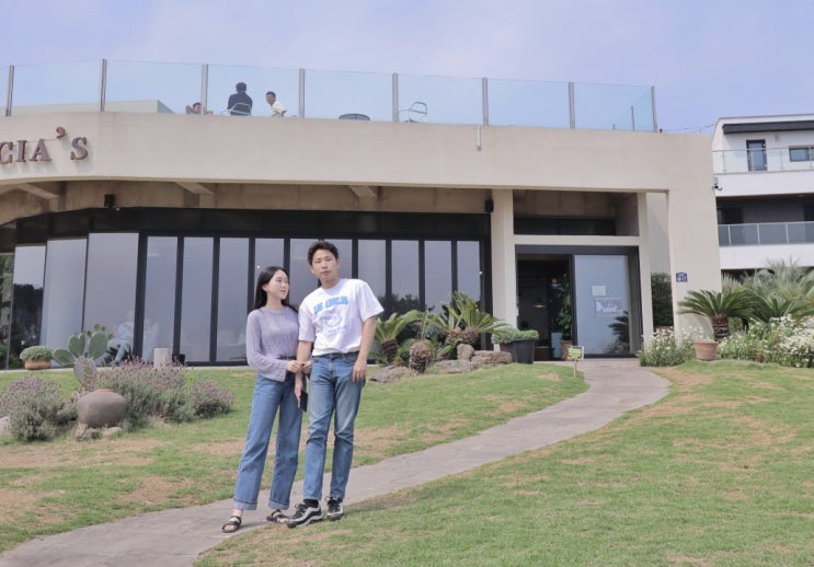  [서귀포 중문] 카페루시아 : 해안 절벽, 오션뷰의 사진찍기 좋은 대형 카페