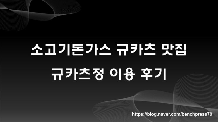  소고기 돈가스 규카츠 맛집, 규카츠정 이용 후기