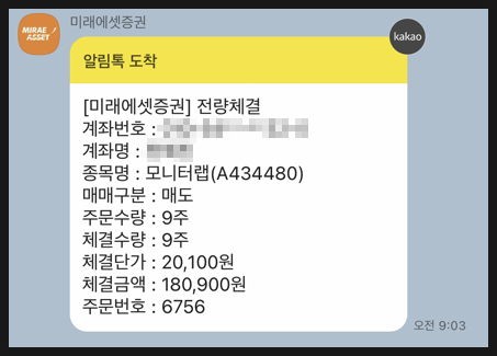[789] 공모주 모니터랩 상장 매도 후기 : 수익률 +105%
