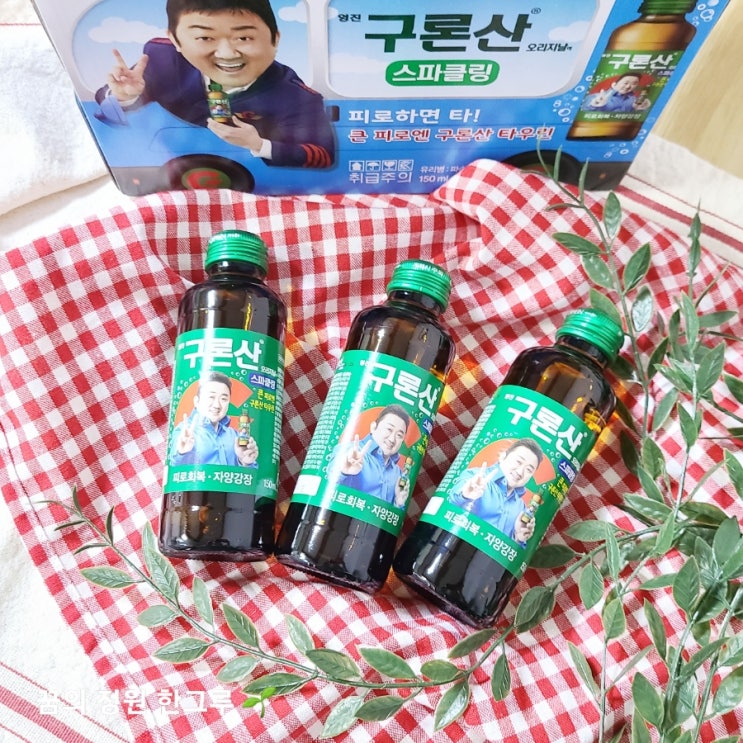  영진구론산 스파클링 칼로리 타우린 카페인 함량 부작용