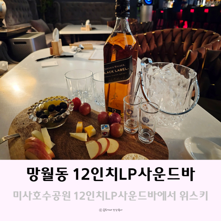 망월동 미사호수공원 근처 12인치 LP 사운드바에서 위스키 망월동 미사호수공원 근처 12인치 LP 사운드바에서 위스키