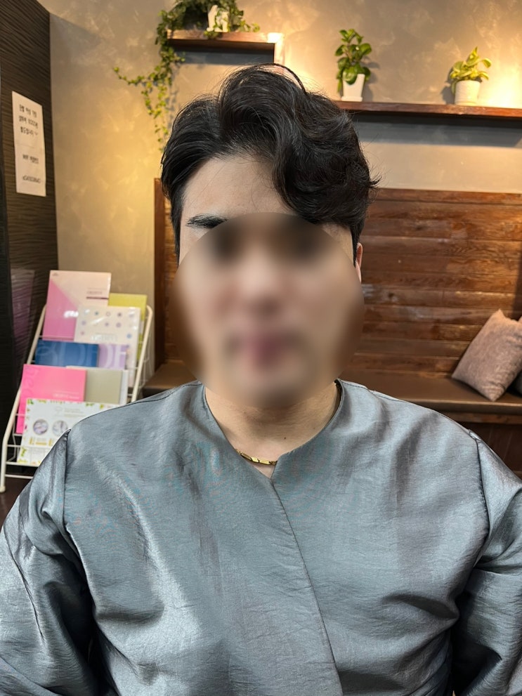  신부동 남자 가일컷 맛집/천안 미용실 더본헤어 다운펌