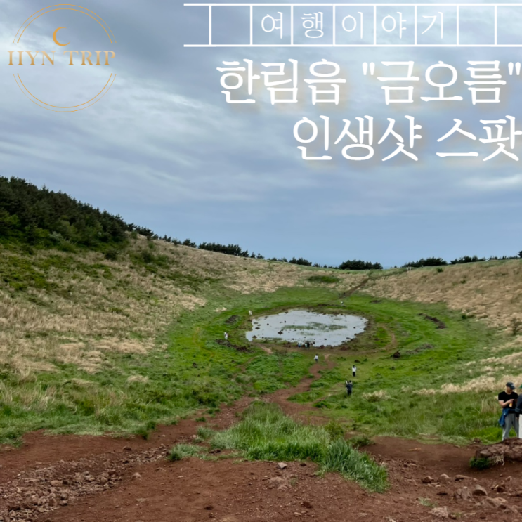  한림읍 사진 찍기 좋은 곳 인생샷 스팟 금오름