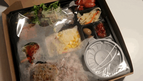  제주 연동 맛집 갈비아빠에서 직장인 점심 도시락 주문해왔어요