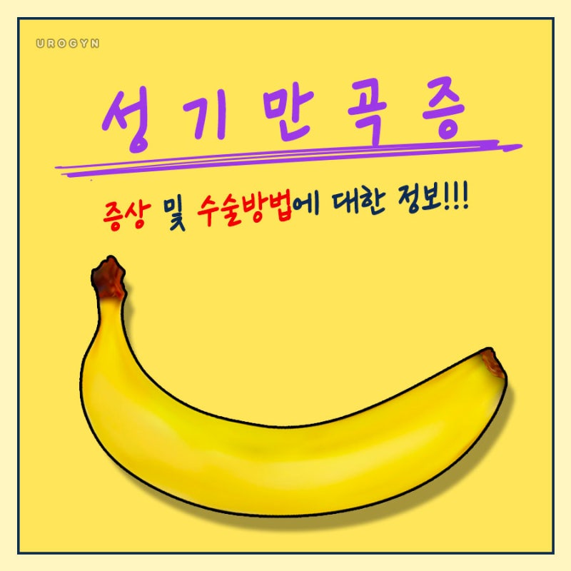 성기만곡증 증상 및 수술법에 대한 소개