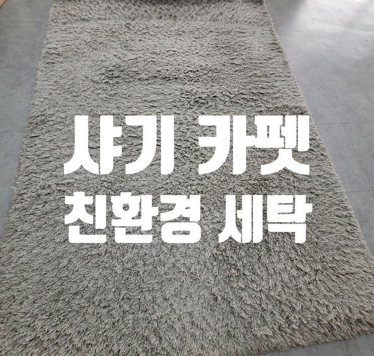 [김포/일산] 카페트 세탁 샤기 카펫도 깨끗하게 청소하세요.