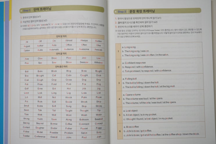 과학적으로 고급진영어발음 영어발성법 연습하는 방법