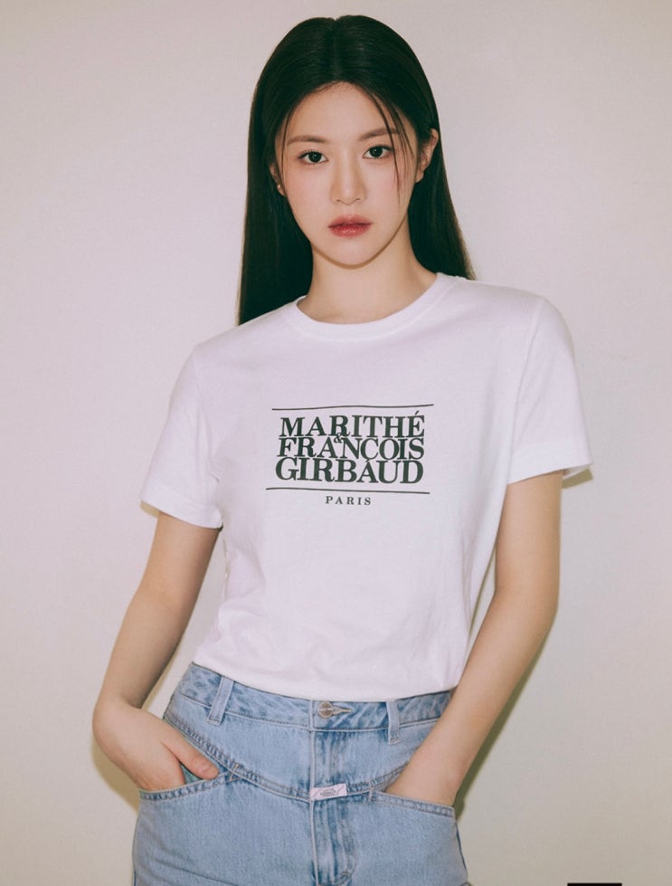  마리떼 (Marithe) 로고 반팔티 착용 후기! 반값에 구매 하는 꿀팁! 