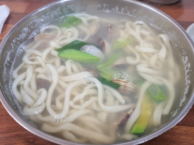  [홍제역 맛집] 담백하고 깔끔하게 즐길 수 있는 무학 바지락칼국수!!