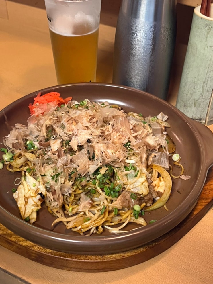  상봉 맛집 오사카철판쥬리 | 오카사 출신 쉐프님이 만들어주는 철판 야끼소바, 오꼬노미야끼
