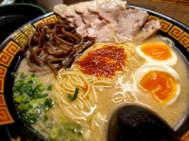 후쿠오카 라멘 맛집 이치란 라멘 본점(一蘭 本社総本店) (웨이팅, 메뉴판, 카드 결제 가능)