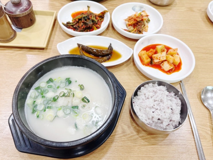  원주 문막 점심식사하러 방문한  “국수와곰탕”