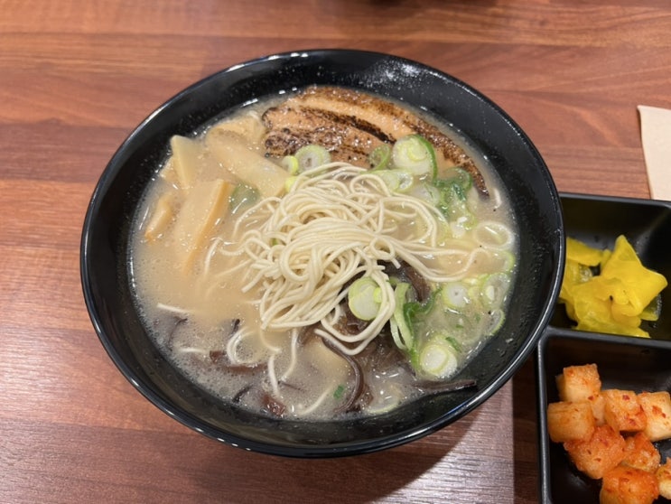  돈코츠 라멘 하남 미사 일식 라면 맛집 라멘온도