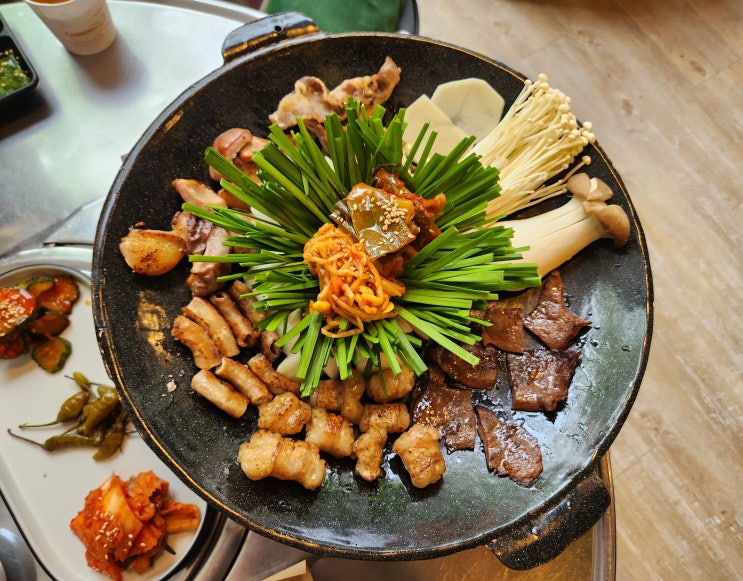  전주곱창 맛집 신시가지 [참곱다] 곱창 구이 + 전골 세트 푸짐하고 맛있어요~!