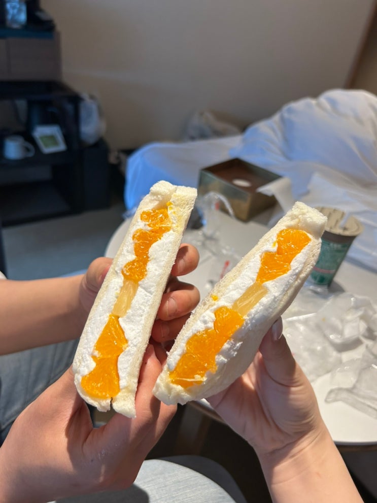  도쿄 아침식사 추천, 닛포리 샌드위치 맛집 포포 샌드위치