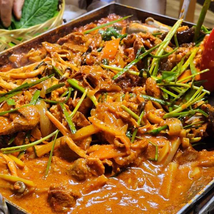 곡성 장미축제 맛집 풍미 버섯오리주물럭 추천