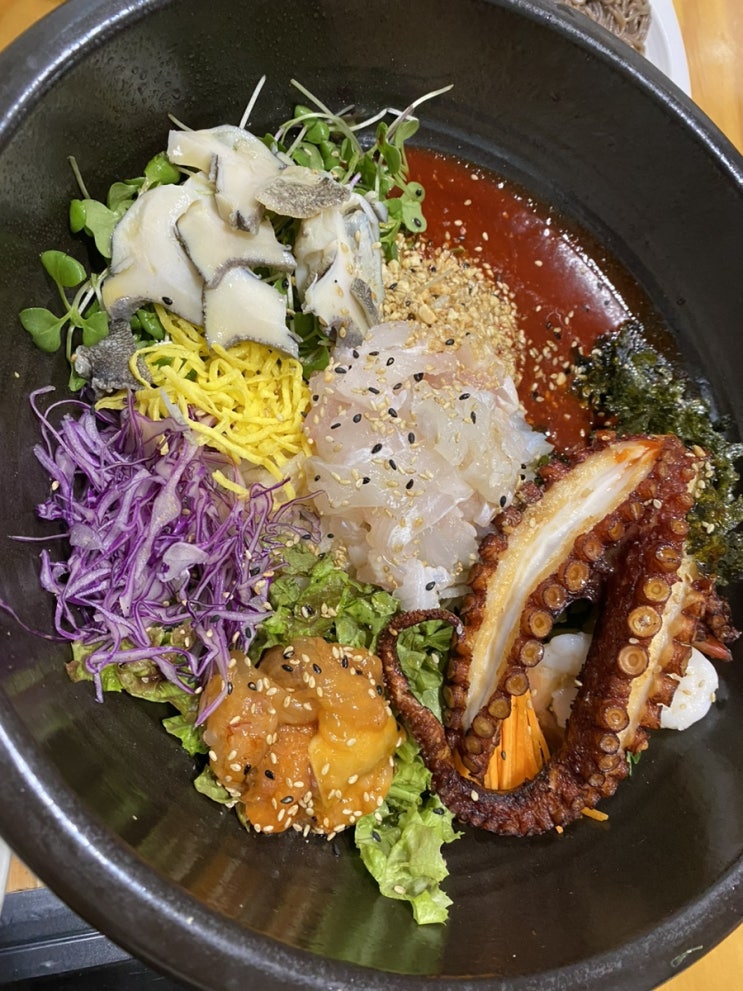  서민수산회/ 대구 물회 맛집/ 내돈내산 만족도최고 / 서민수산회 물회 / 광어회 /
