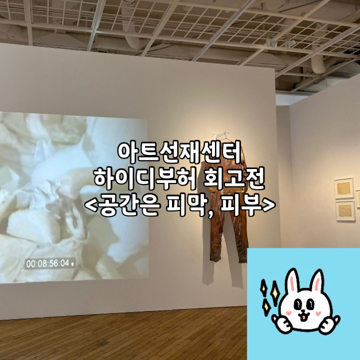  아트선재센터 하이디 부허 회고전 <공간은 피막, 피부> 스키닝 기법을 접하다
