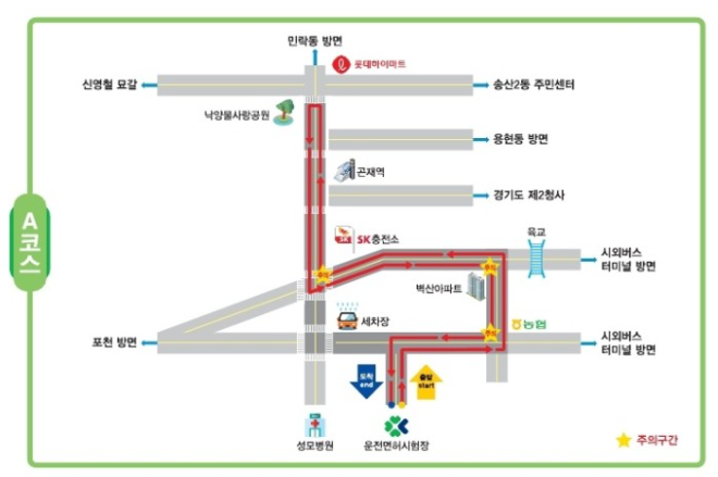  [2종보통 면허, 독학으로 완성하기] 의정부면허시험장에서 나 홀로 면허따기! -도로주행 A,B 코스