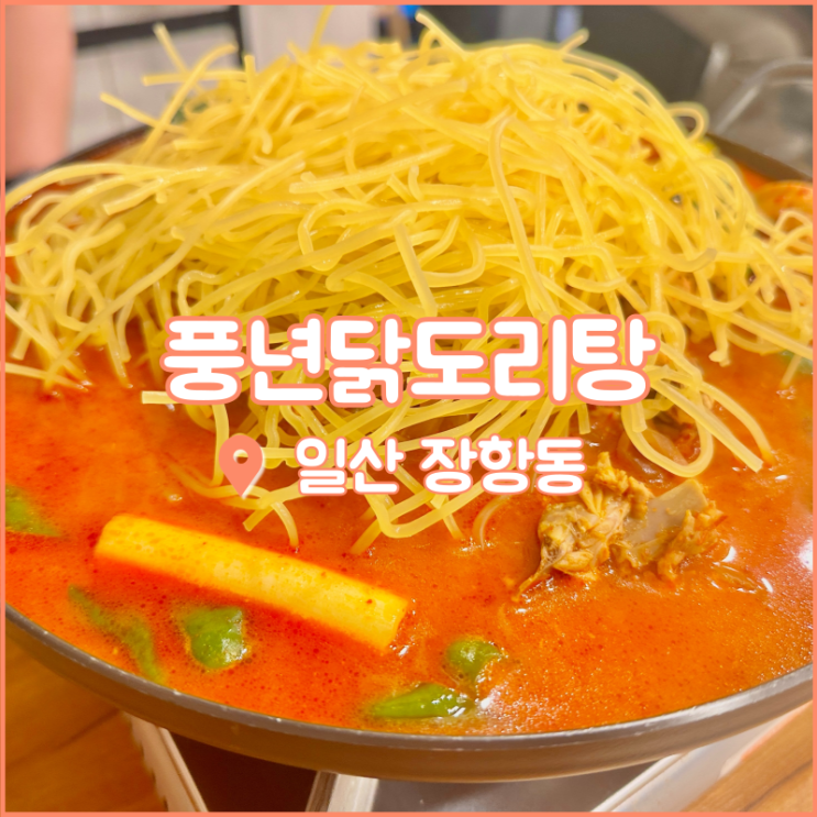  일산 웨돔 맛집, 밥집으로도 술집으로도 딱인 풍년닭도리탕