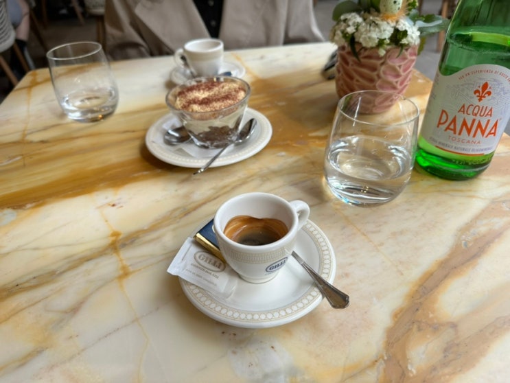  [피렌체 맛집] 피렌체 대표 에스프레소 카페 카페 질리(Caffe Gilli) 에스프레소에 또 한번 반하다