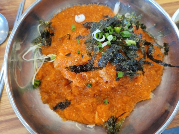  김해 인기만점 물회 맛집 '어디손'