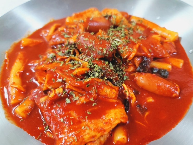  수험생 간식 밤 야식 초간단 밀 떡볶이 황금 레시피
