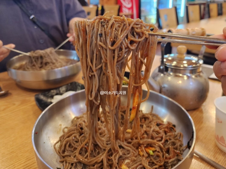 강릉 막국수 사랑채 초당동 점심 맛집