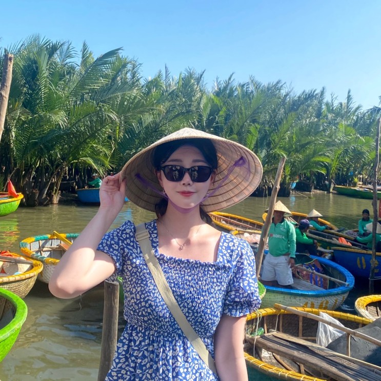 베트남/다낭 [코코넛 배/바구니 배] 여행 필수 코스 ! 유명한 바구니배 탑승 후기 