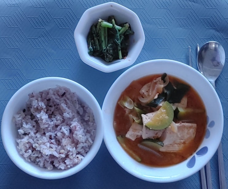  마구잡이 두부된장찌게 도전하기